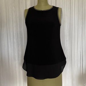 Joseph Ribkoff NEW with original tag black shell top